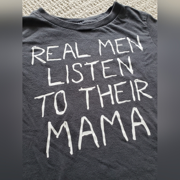 The Children's Place Toddler Real Men Listen to Their Mama Graphic Tee - Picture 5 of 6